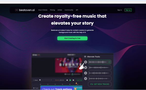 Beatoven.ai:创新的AI音乐生成器