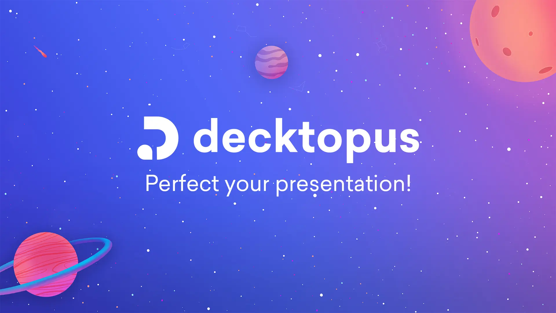Decktopus：AI驱动的演示文稿制作工具