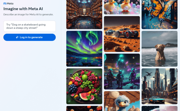 Imagine with Meta:Meta发布的独立AI图像生成器