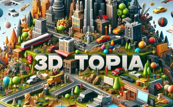 书生·物华3DTopia-文本到3D物体生成模型