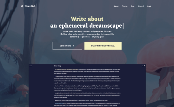 NovelAI：一键生成二次元角色与故事的神器