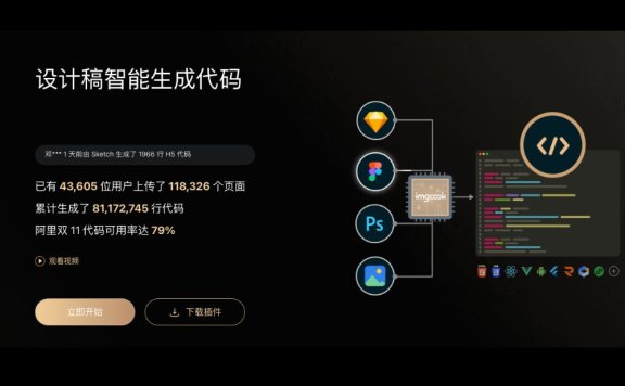 图像大厨Imgcook-设计稿智能转代码工具