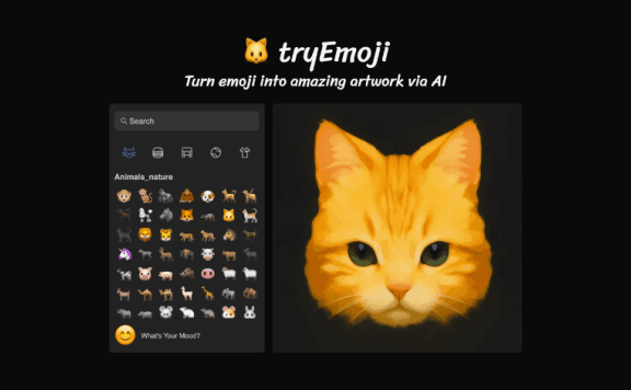 tryEmoji-AI驱动的emoji表情到图像转换工具