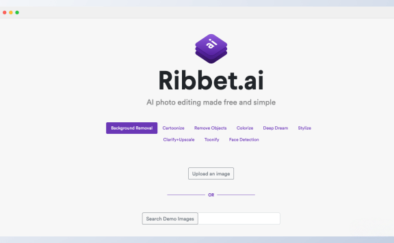 Ribbet.ai-简单免费的AI照片编辑平台