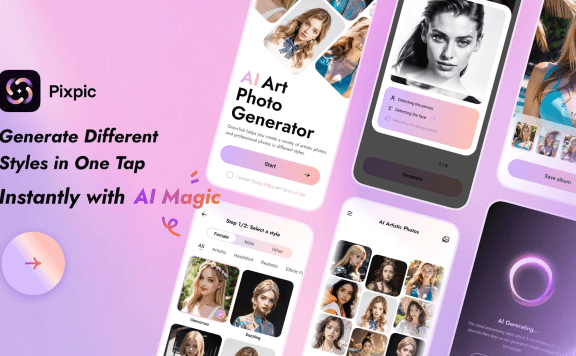 Pixpic-AI艺术照片生成器