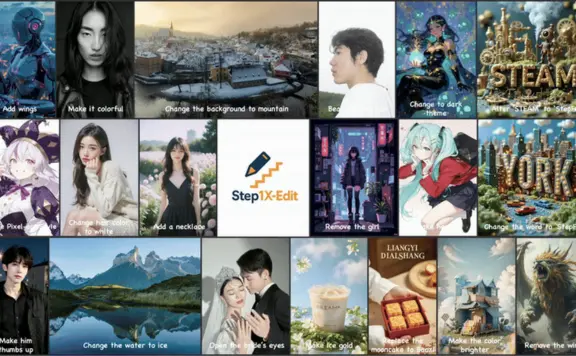 Step1X-Edit:阶跃星辰推出的开源图像编辑大模型