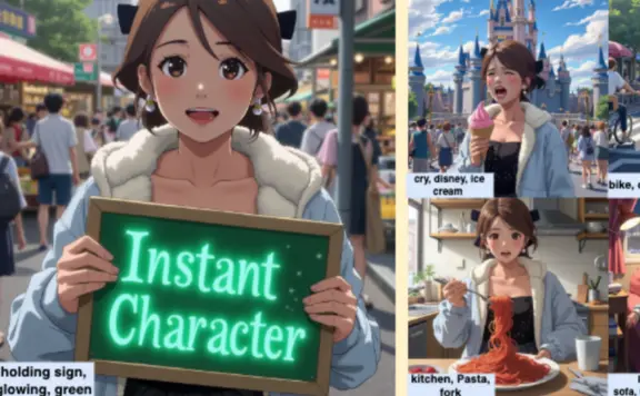 InstantCharacter:腾讯混元开源的定制化图像生成插件,解决角色一致性难题