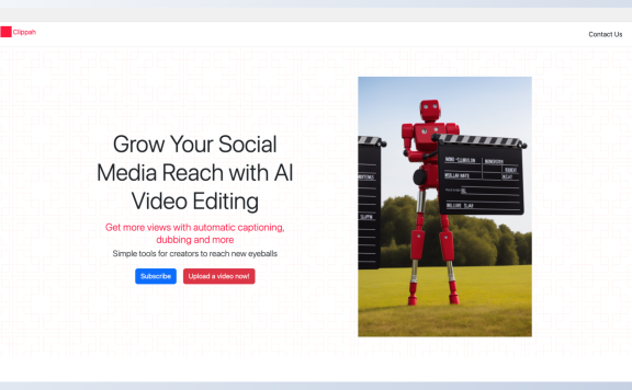 Clippah-快速、简单、高效的AI视频编辑器