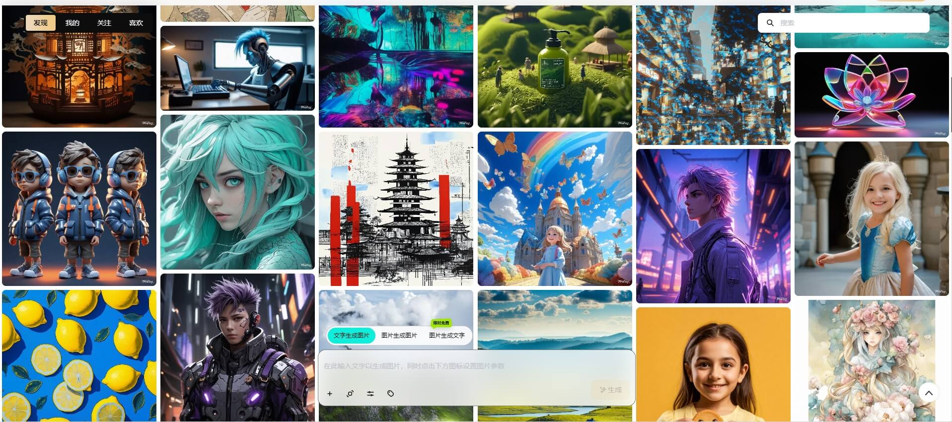 Pixeling千象 - 一站式AI图片和视频生成平台