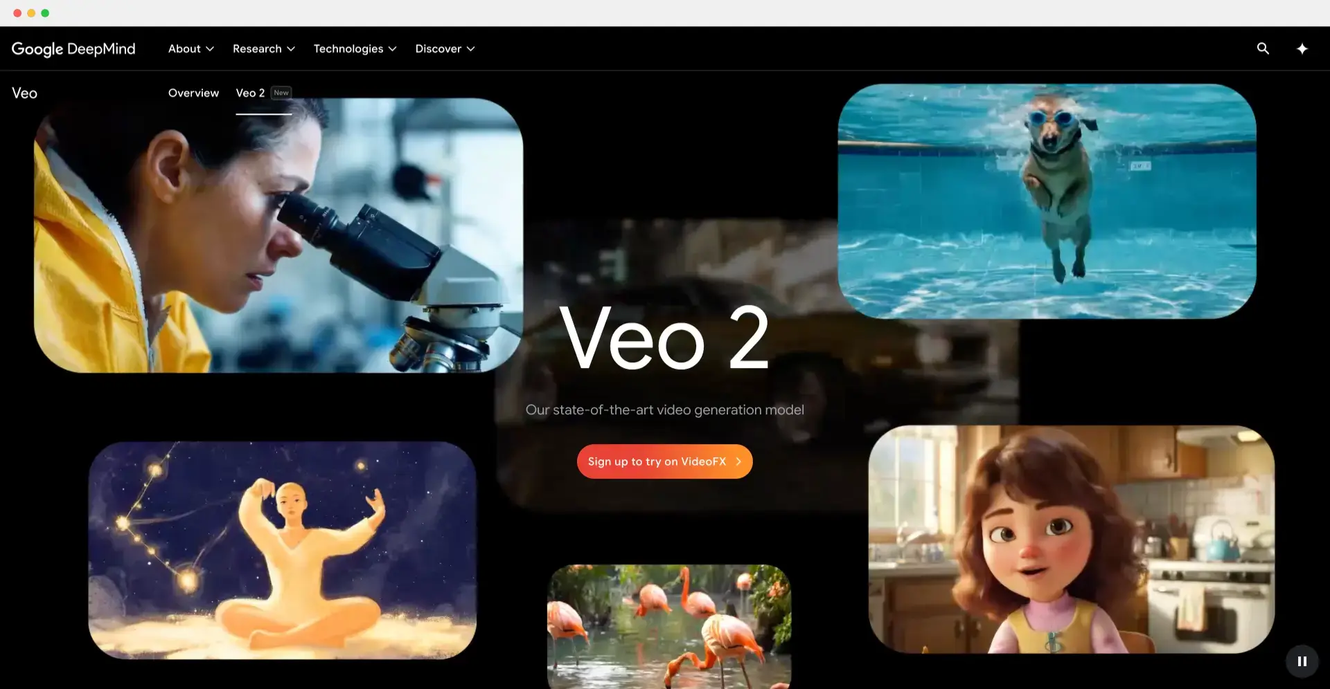Veo 2:谷歌推出的最新AI视频生成模型,支持生成4k高清视频