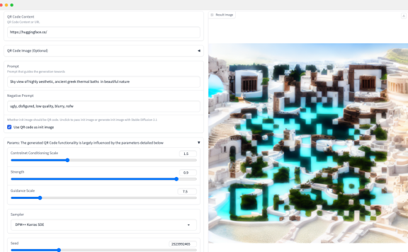 AI艺术二维码生成器