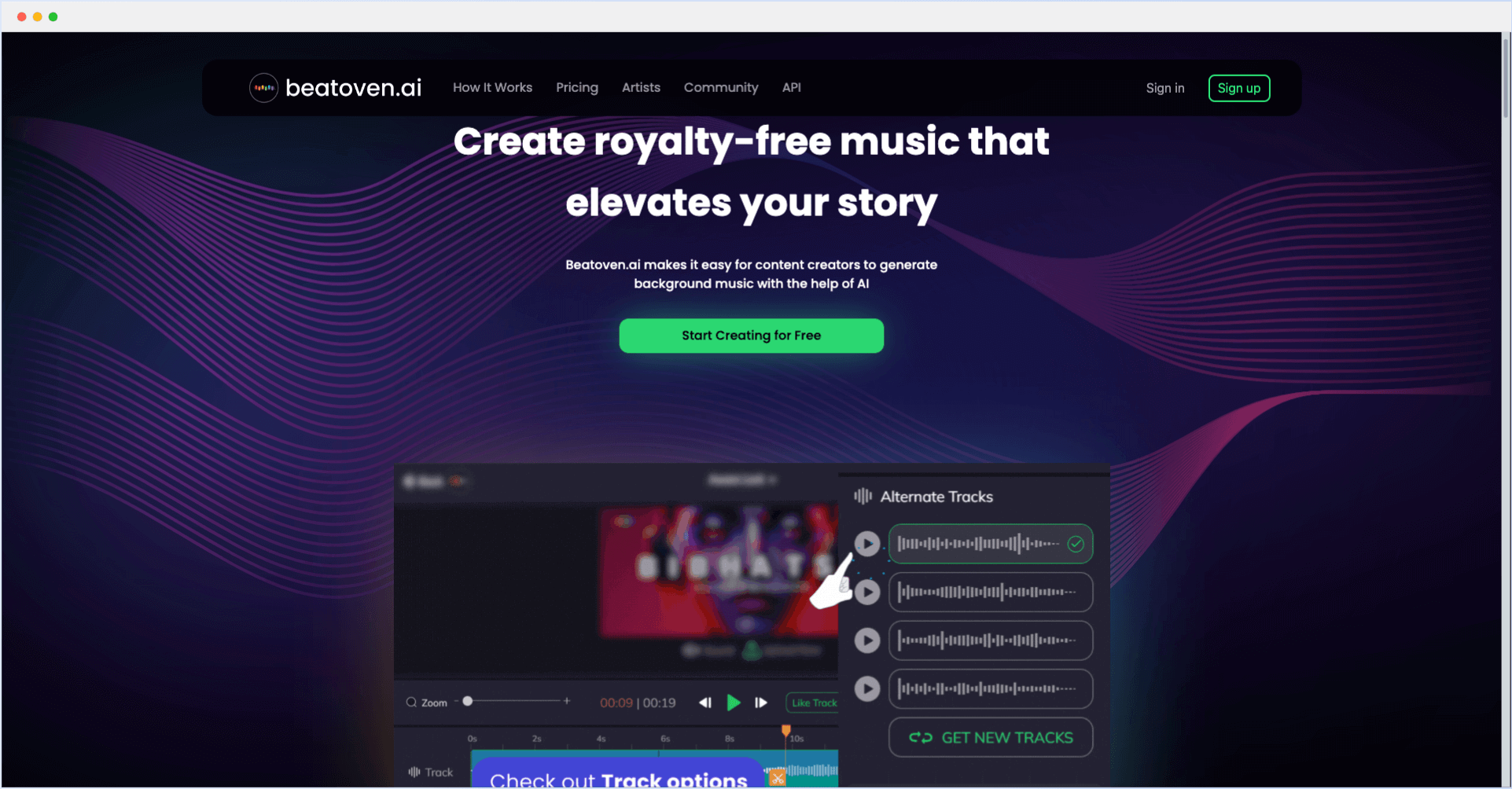 Beatoven.ai:创新的AI音乐生成器
