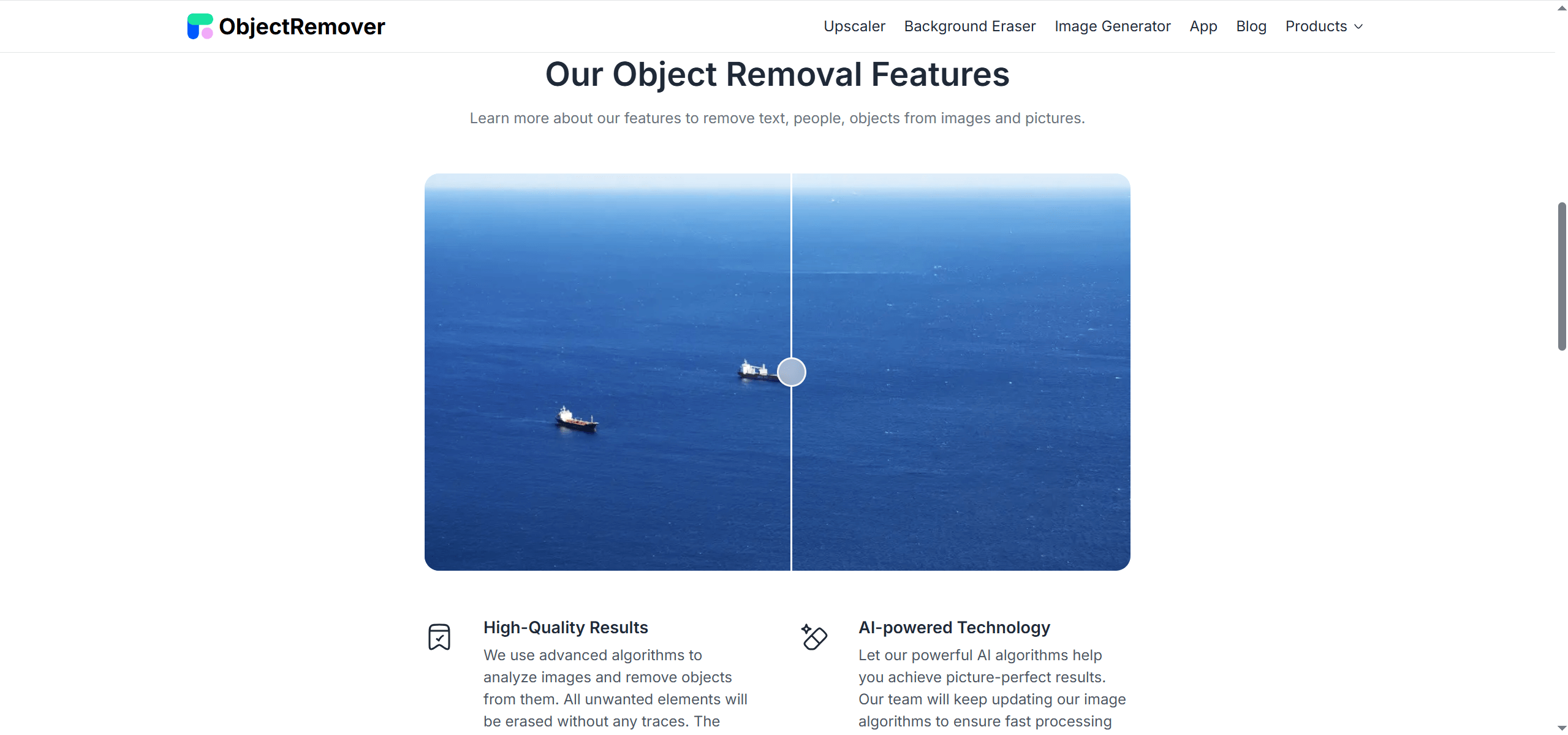 Object Remover:免费AI照片物体去除器