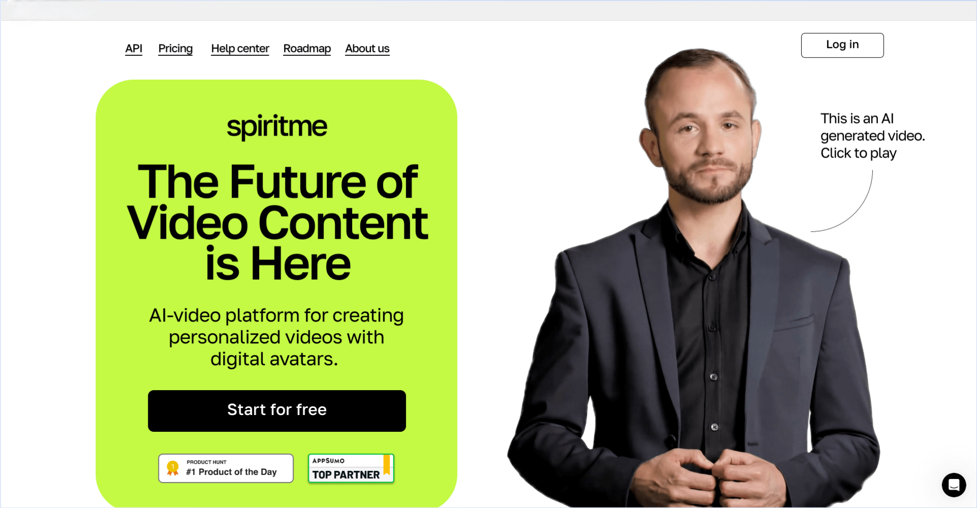 Spiritme:个性化数字人视频创作平台