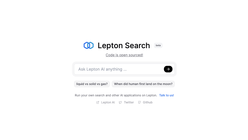 Lepton Search-贾扬清推出的AI搜索工具