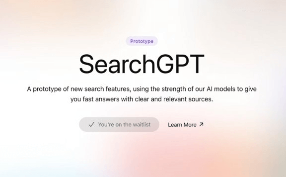 SearchGPT-OpenAI推出的新一代AI搜索引擎