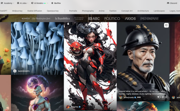 PromptHero-最受欢迎的AI提示词网站