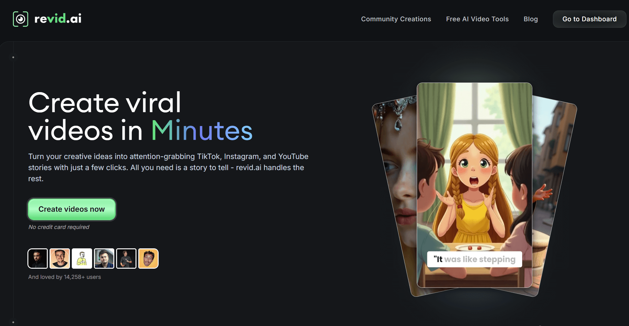 Revid AI：快速创建令人印象深刻的产品视频