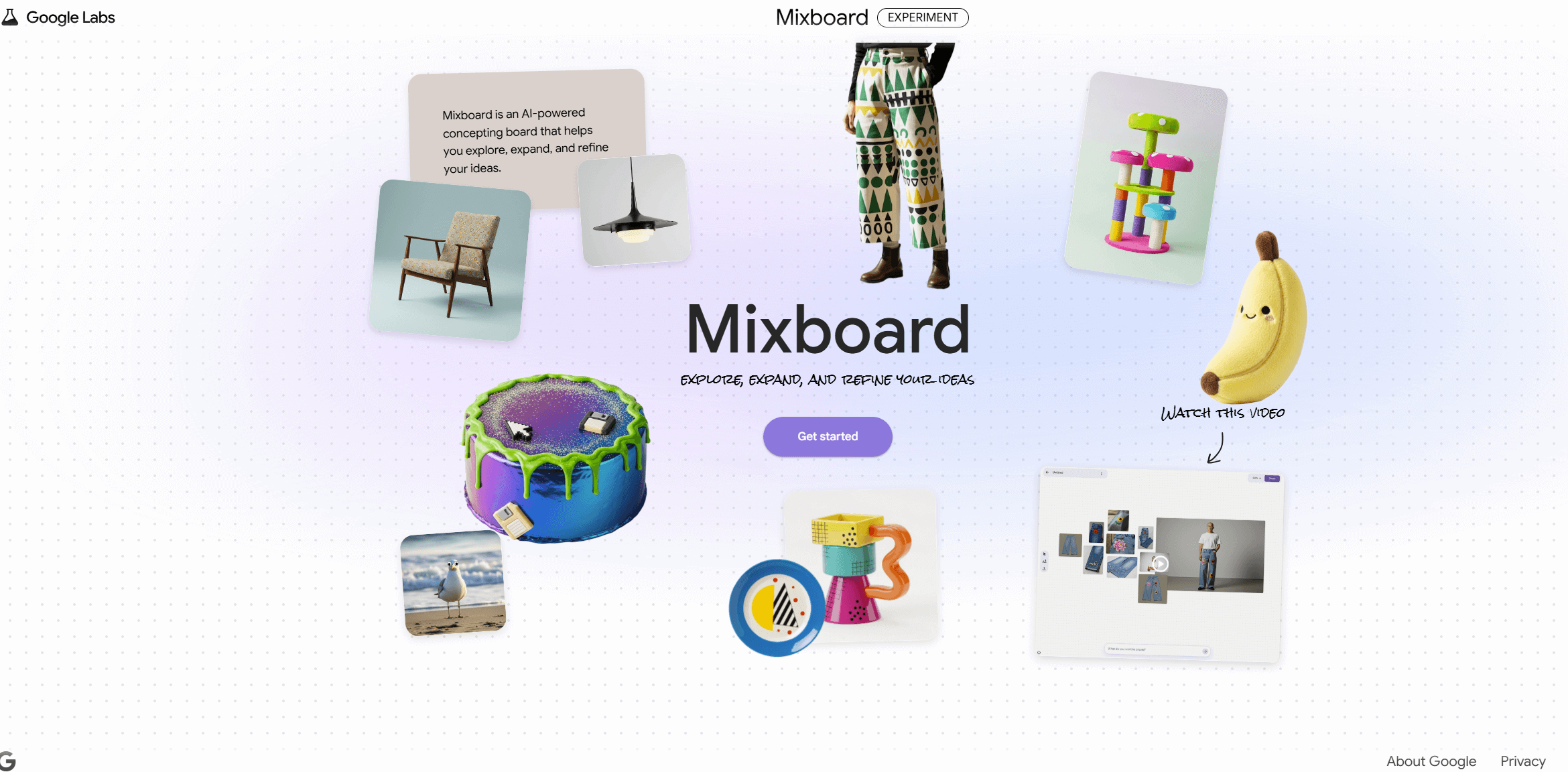 Mixboard – 谷歌推出的AI画板工具, Nano Banana 提供技术支持