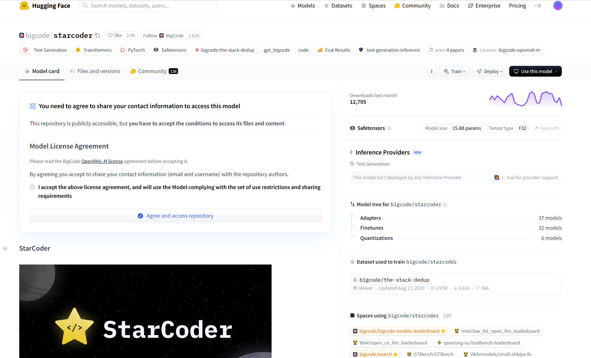 StarCoder:Hugging Face和ServiceNow联合推出的开源代码大模型