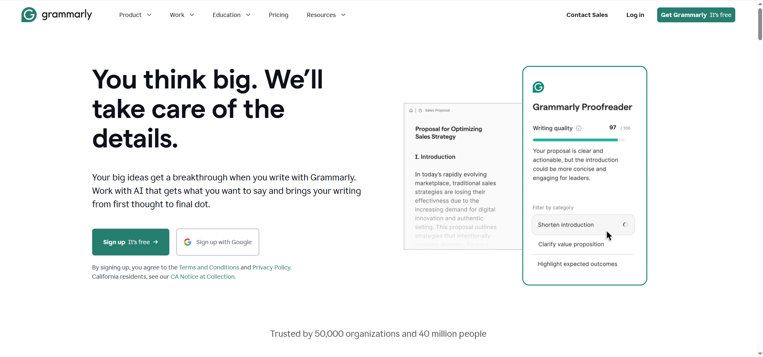 Grammarly:英文语法纠正和校对工具